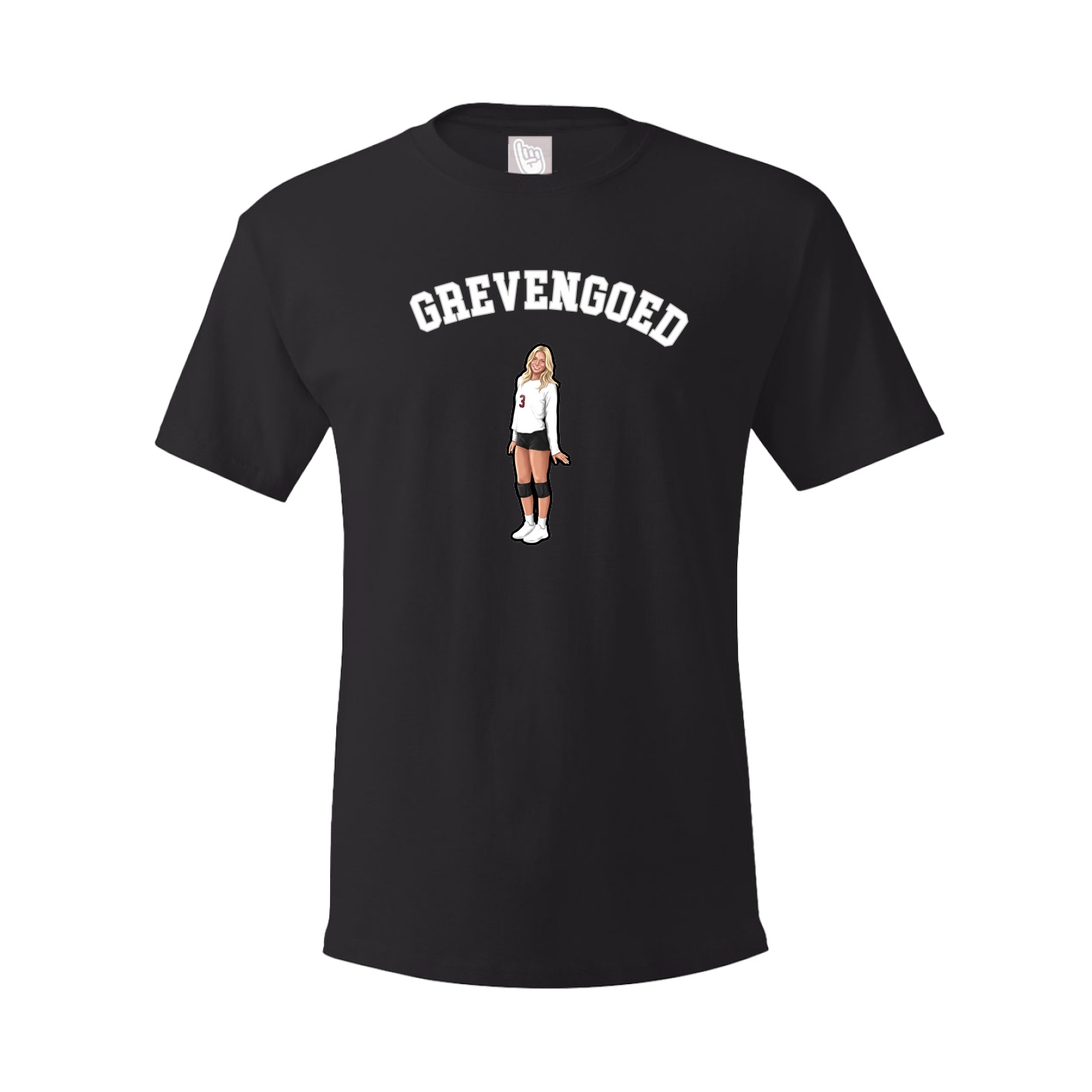 Youth Tee — Shirsey Arch in Black