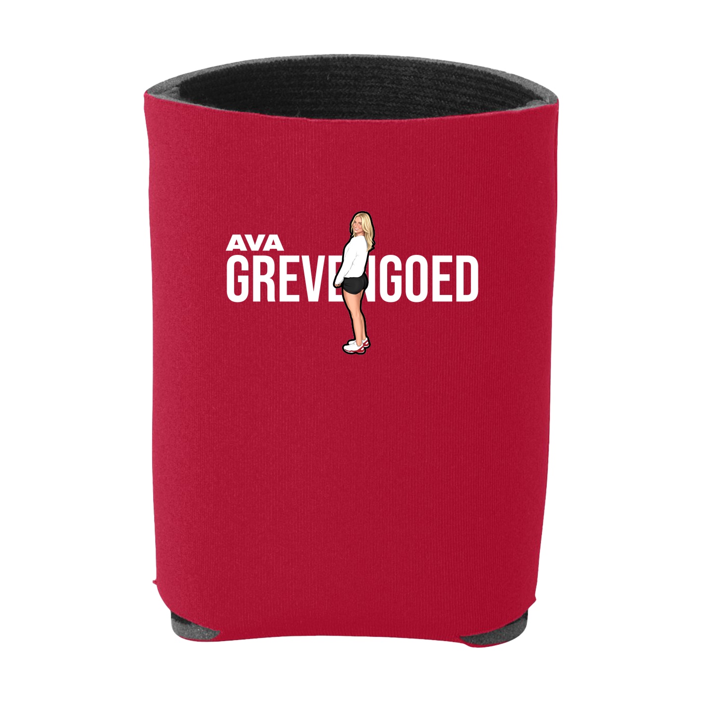 Can Holder — Player Name in Red