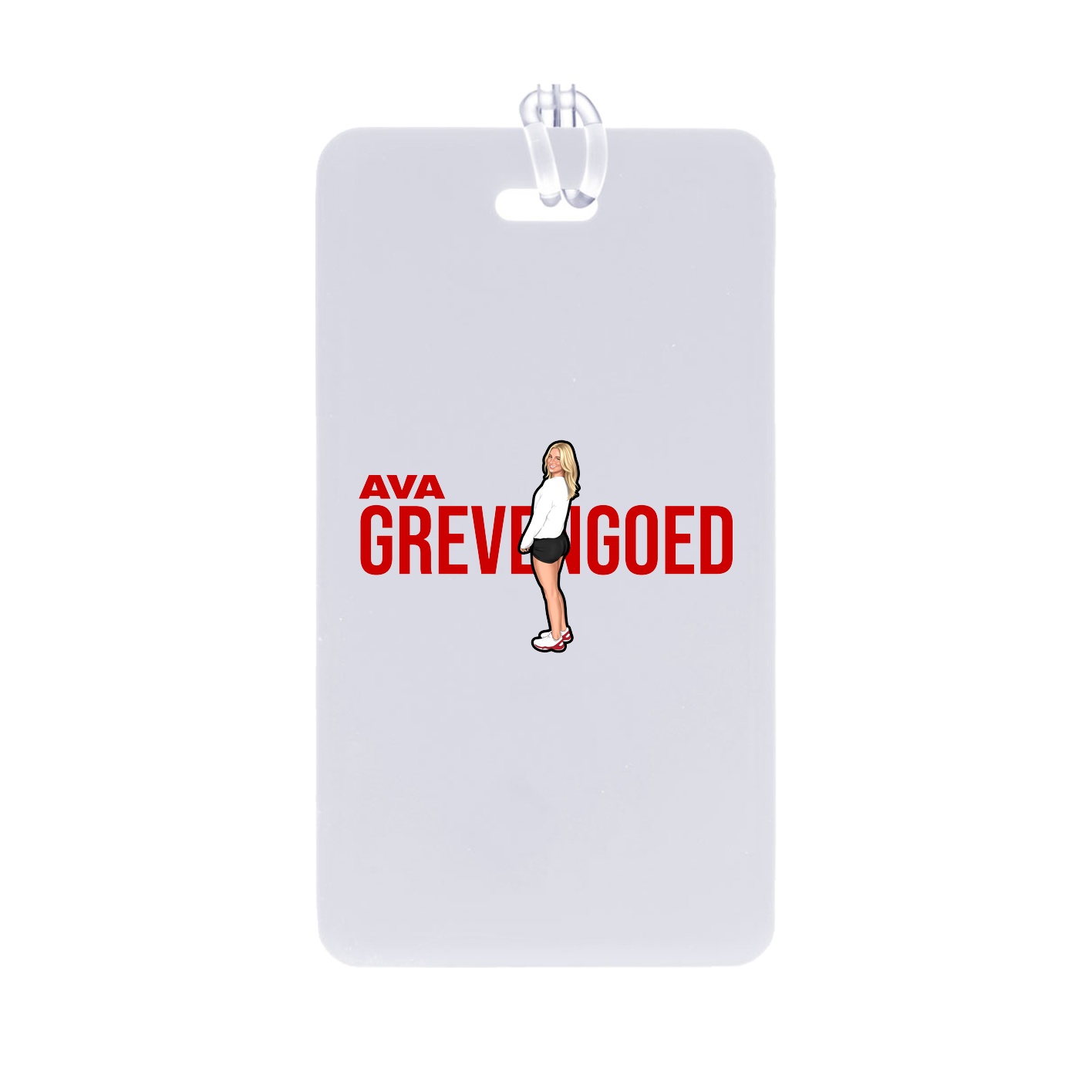 Bag Tag — Player Name in Classic