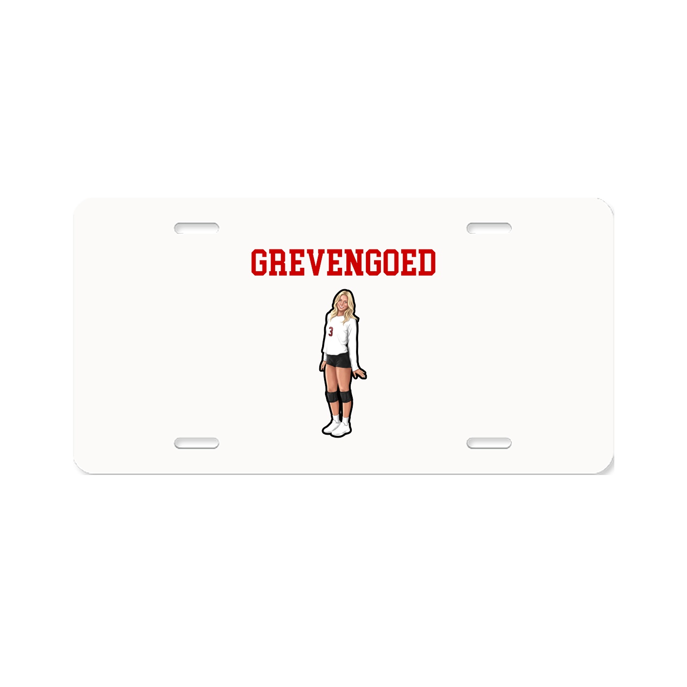 License Plate — Shirsey in Classic