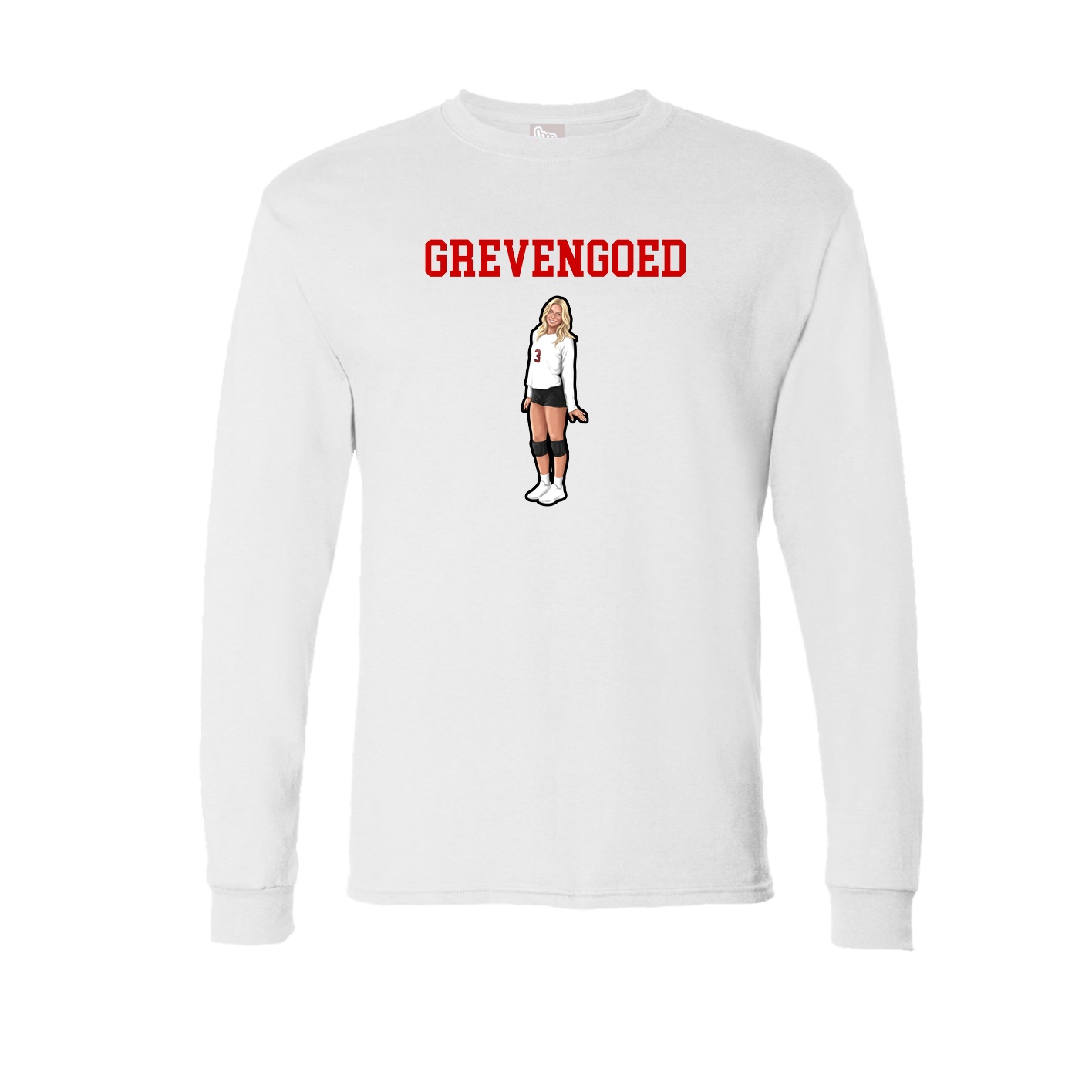 Long Sleeve Tee — Shirsey in White