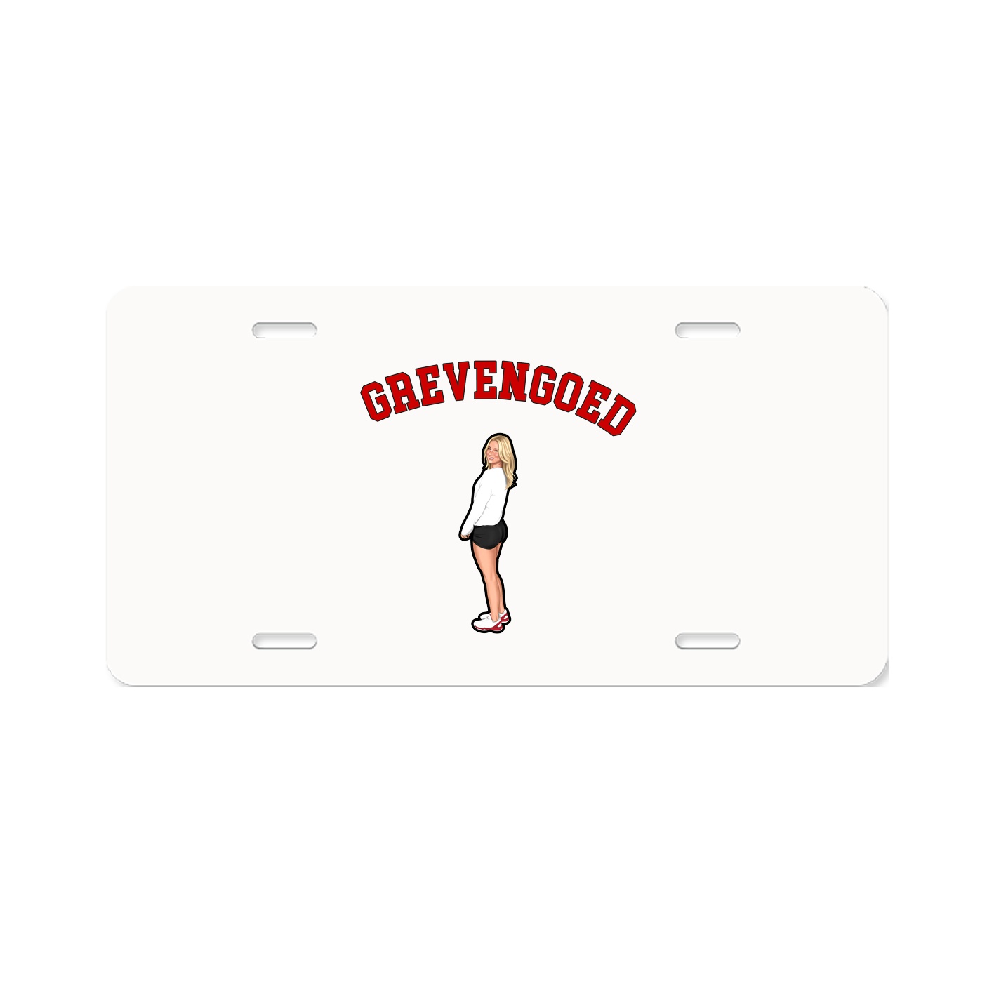 License Plate — Shirsey Arch in Classic