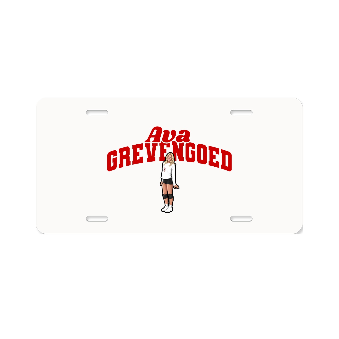 License Plate — Signature Arch in Classic