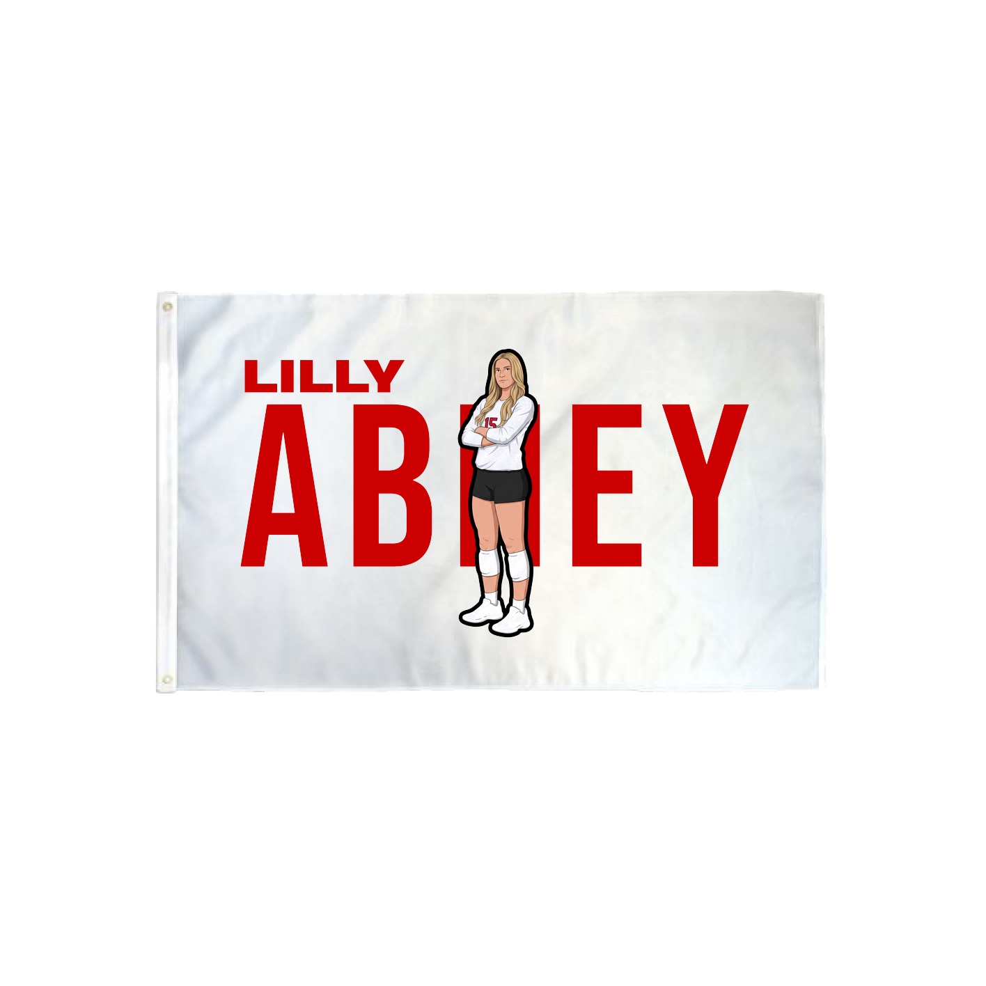 3x5 Flag — Player Name in Classic