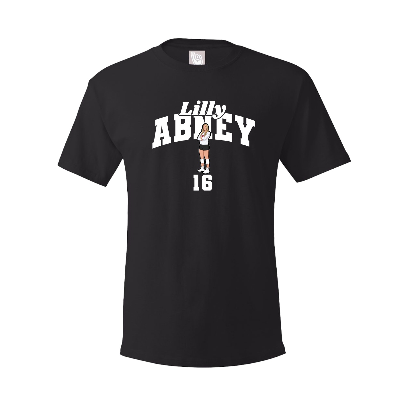 Tee — Signature Arch in Black