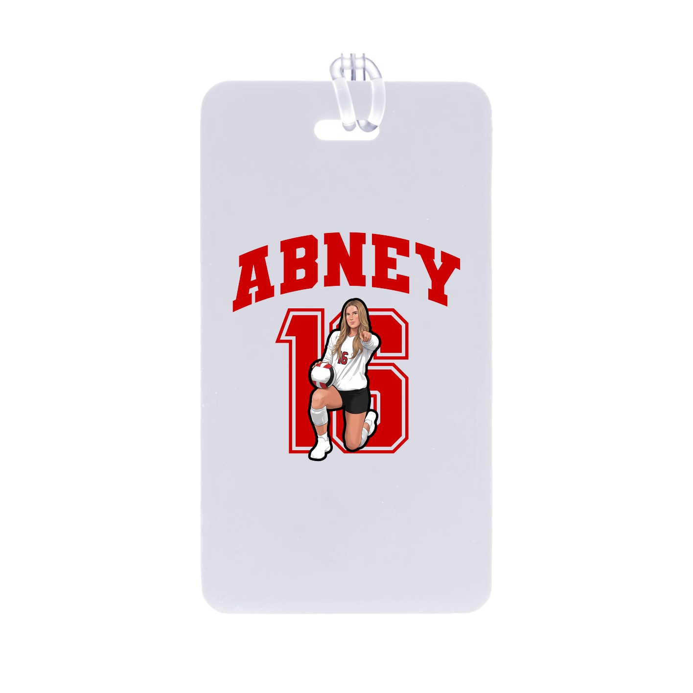 Bag Tag — Number in Classic