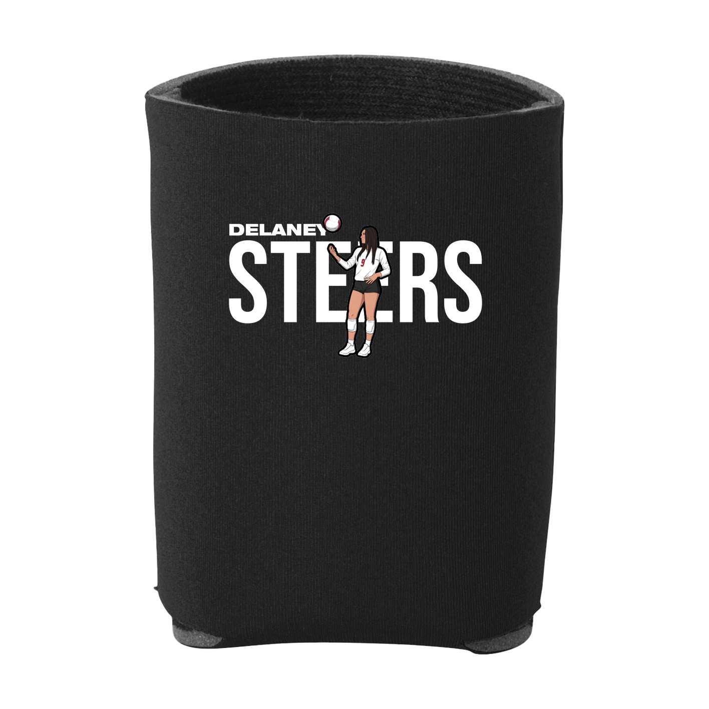 Can Holder — Player Name in Black