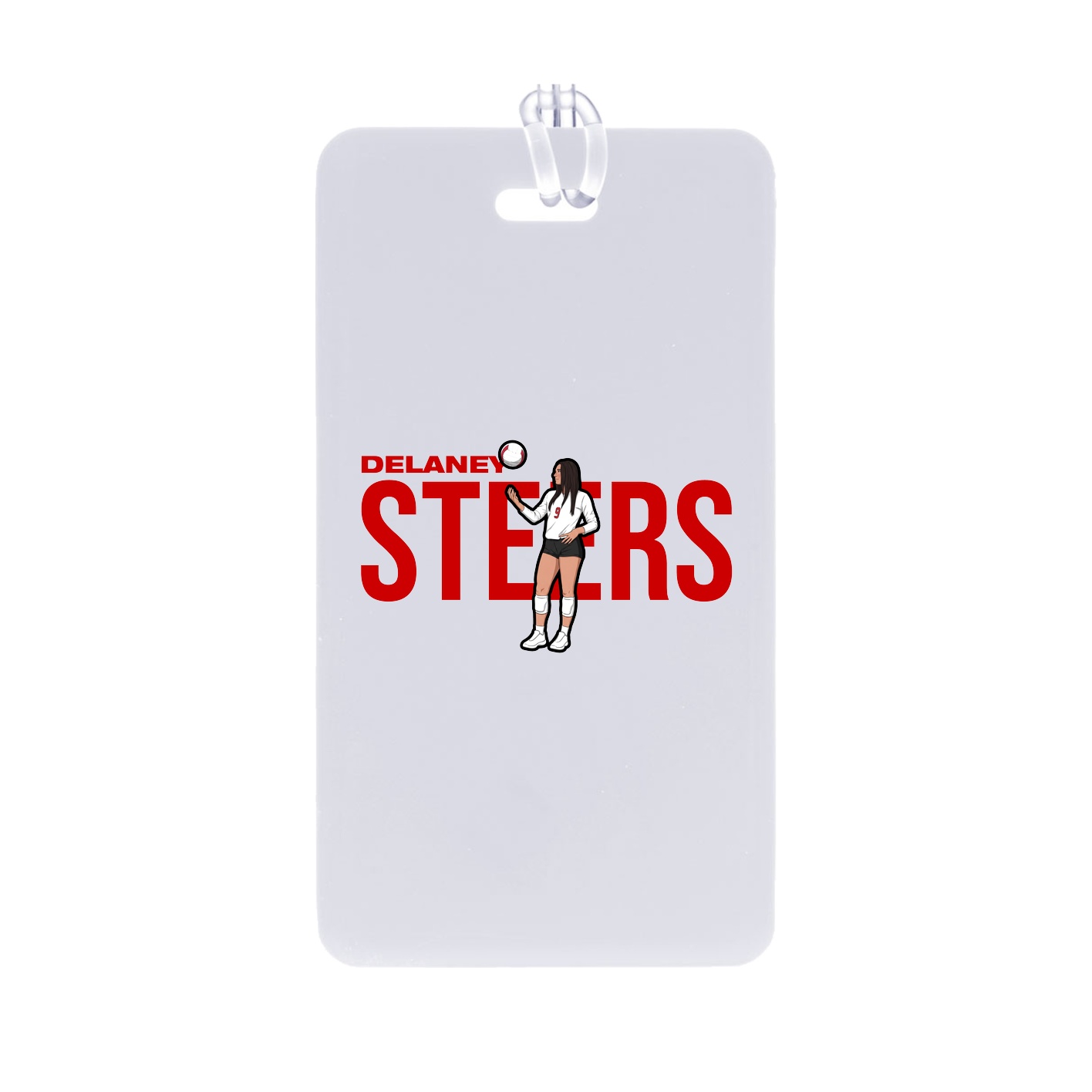 Bag Tag — Player Name in Classic