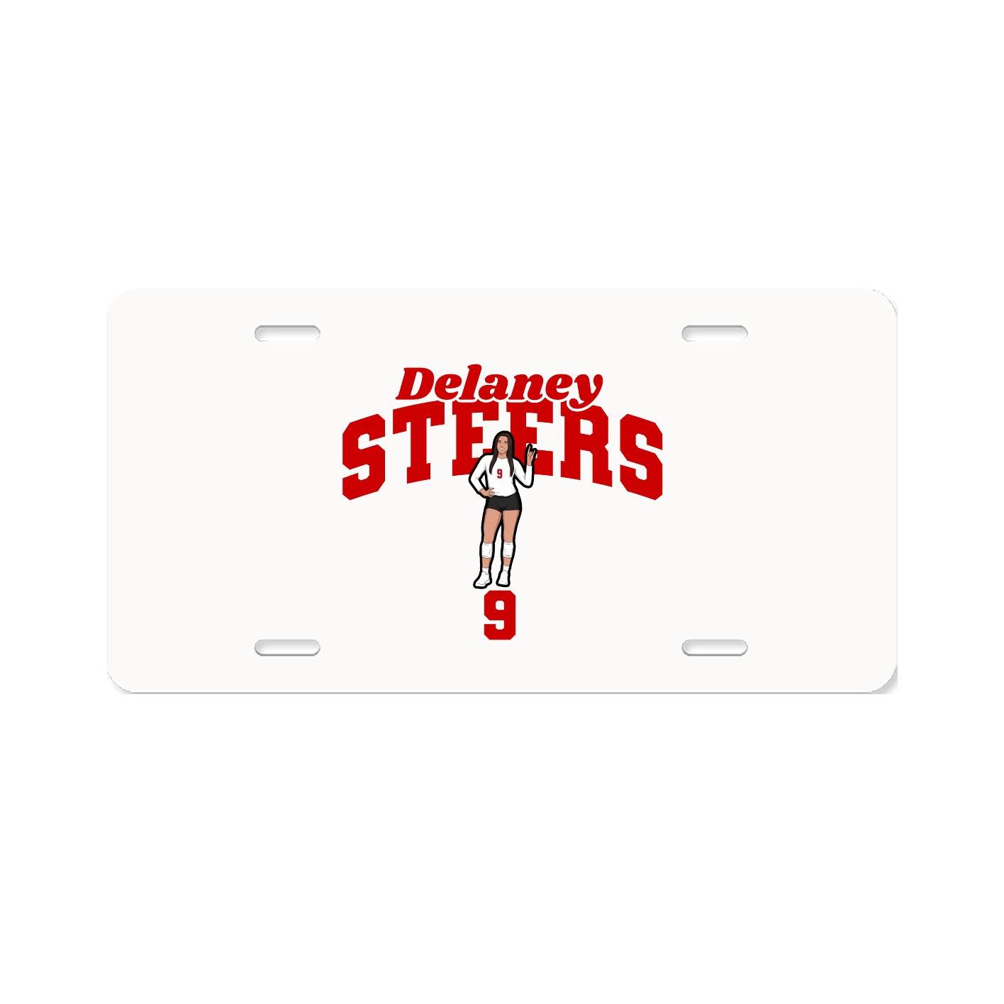 License Plate — Signature Arch in Classic