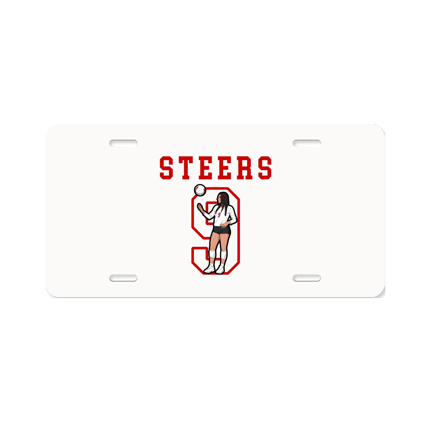 License Plate — Shirsey in Classic