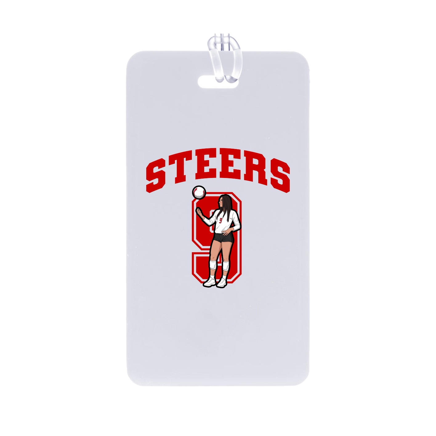 Bag Tag — Number in Classic
