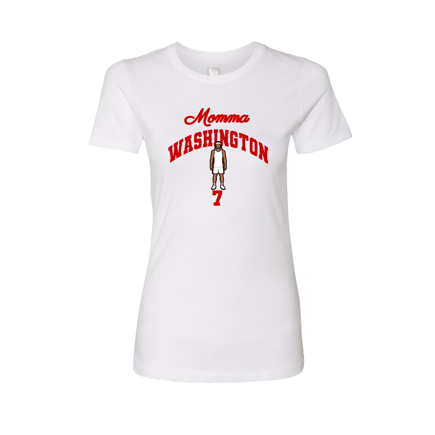 Womens Tee — Mothers Day Arch in White