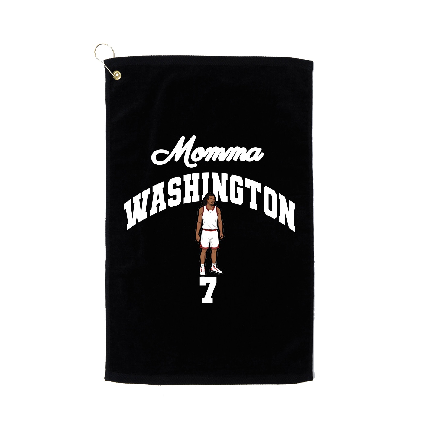 Golf Towel — Mothers Day Arch in Black