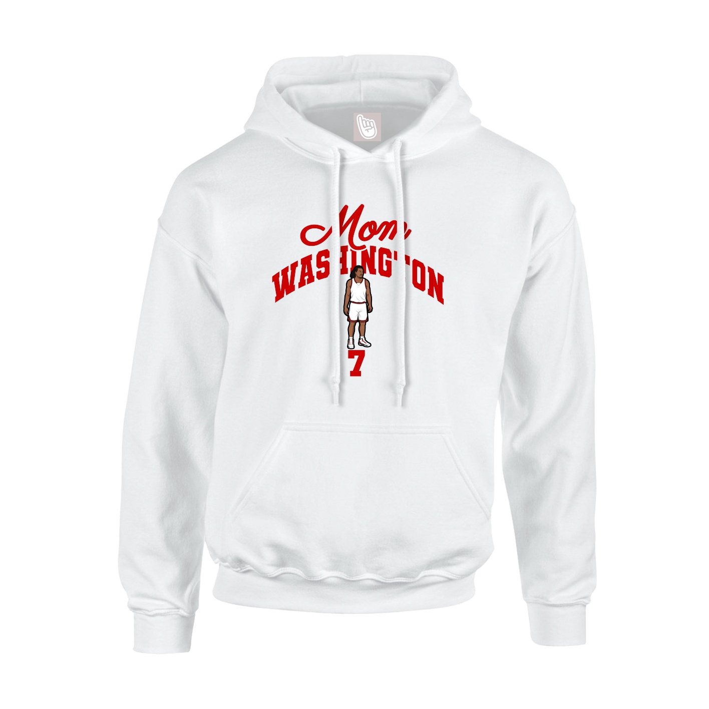 Hoodie — Mothers Day Arch in White