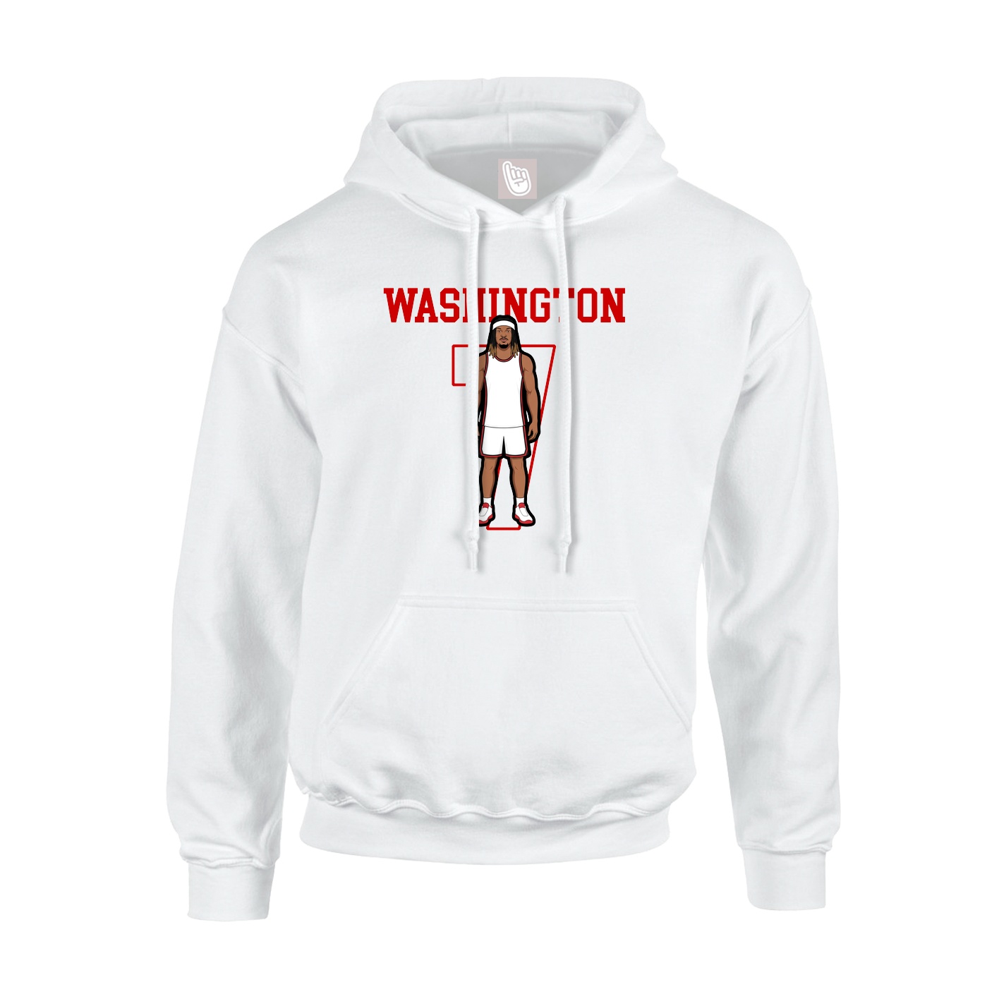 Hoodie — Shirsey in White