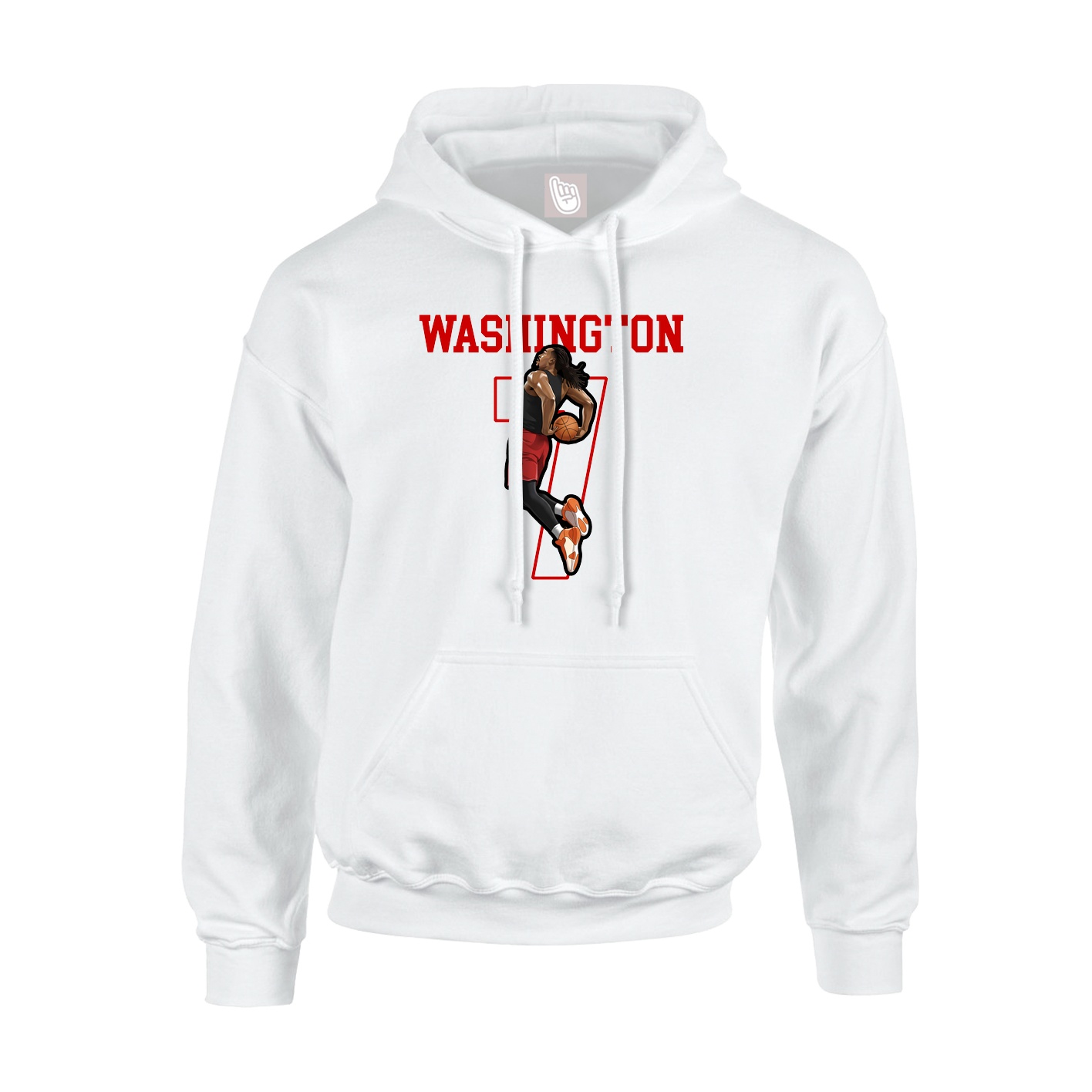 Hoodie — Shirsey in White