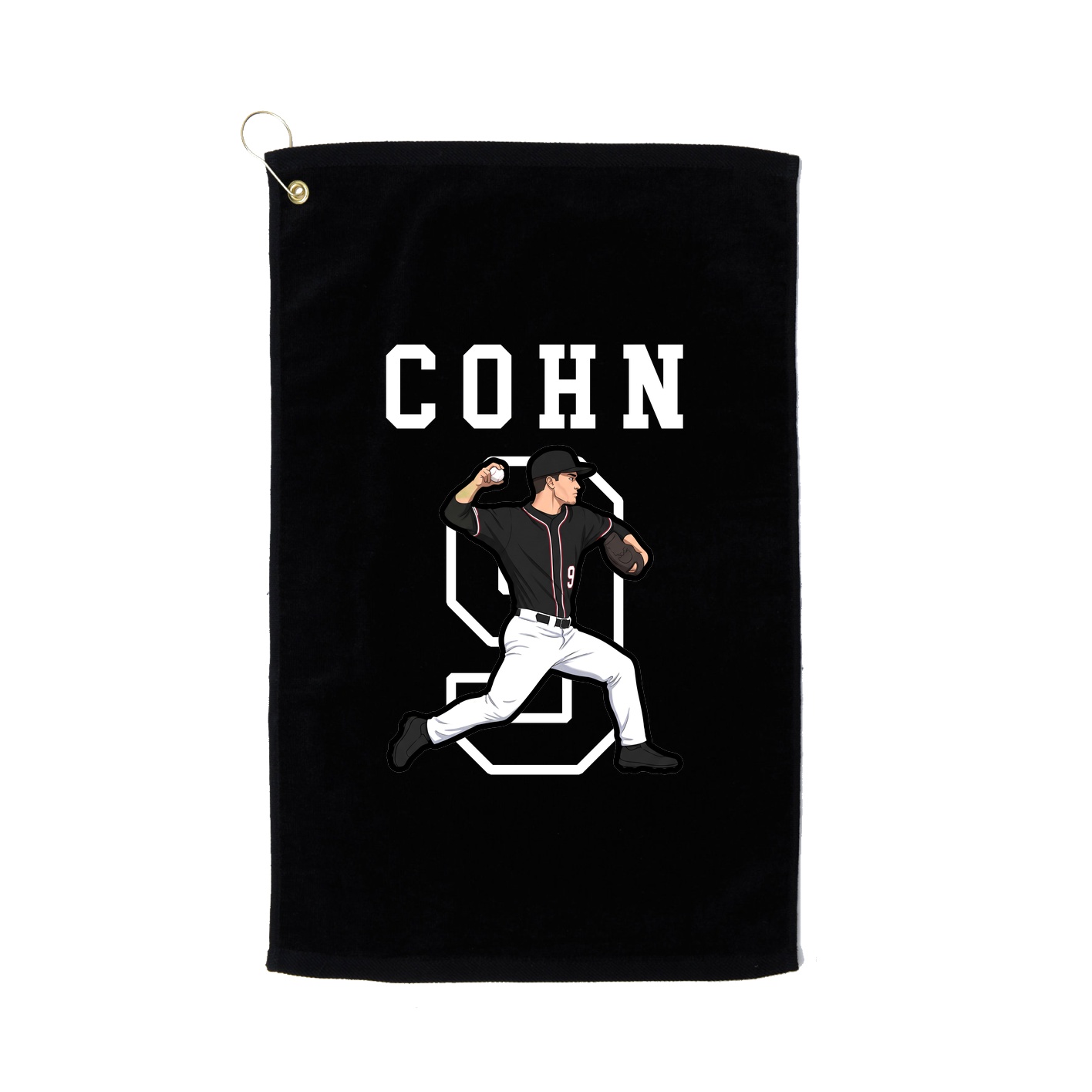Golf Towel — Shirsey in Black