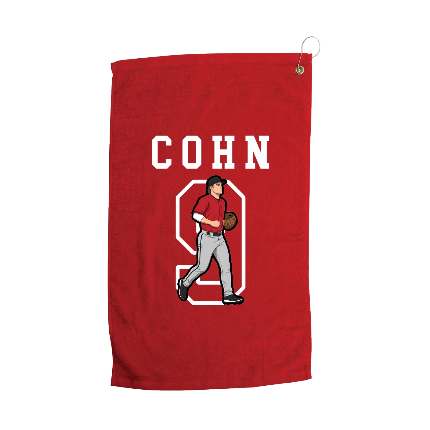 Golf Towel — Shirsey in Red