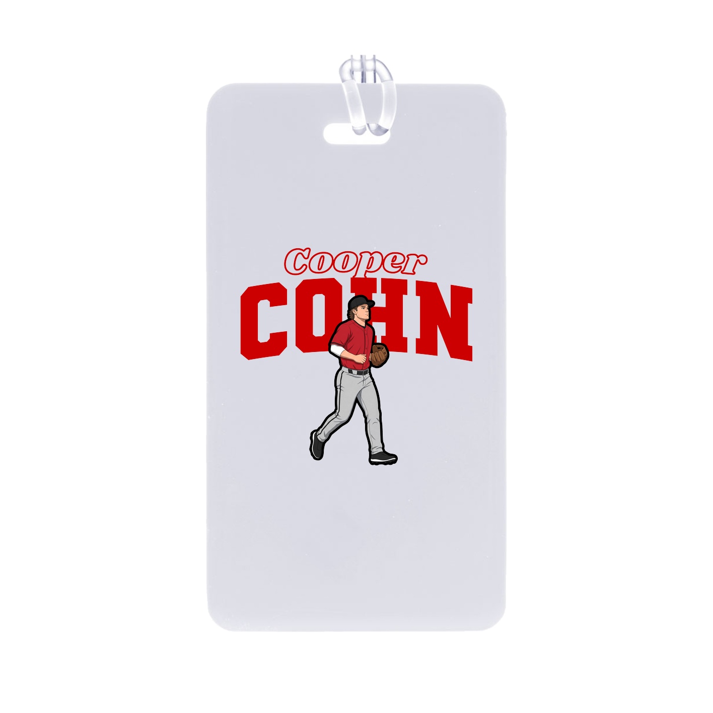 Bag Tag — Name Arch in Classic
