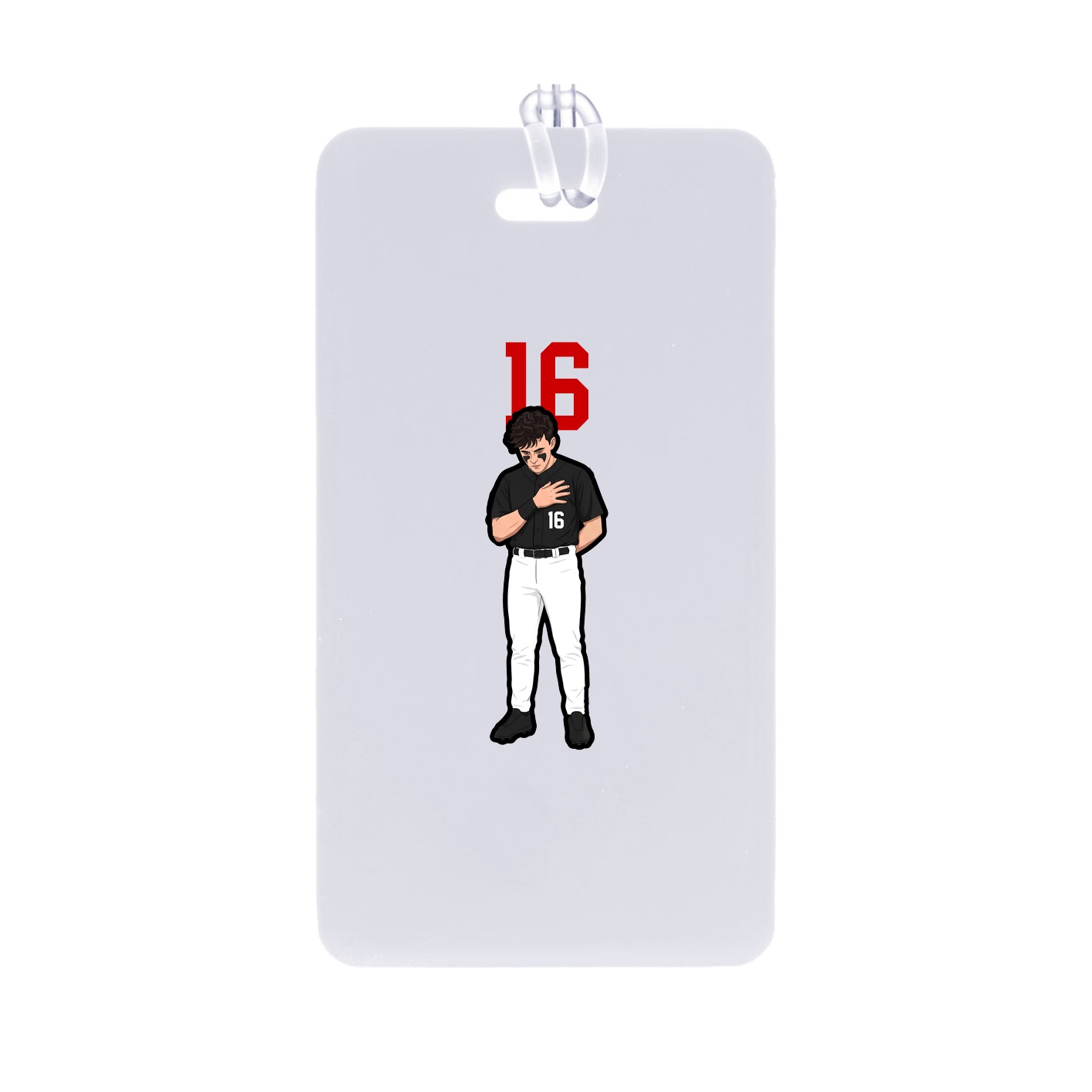 Bag Tag — Number Top in Classic
