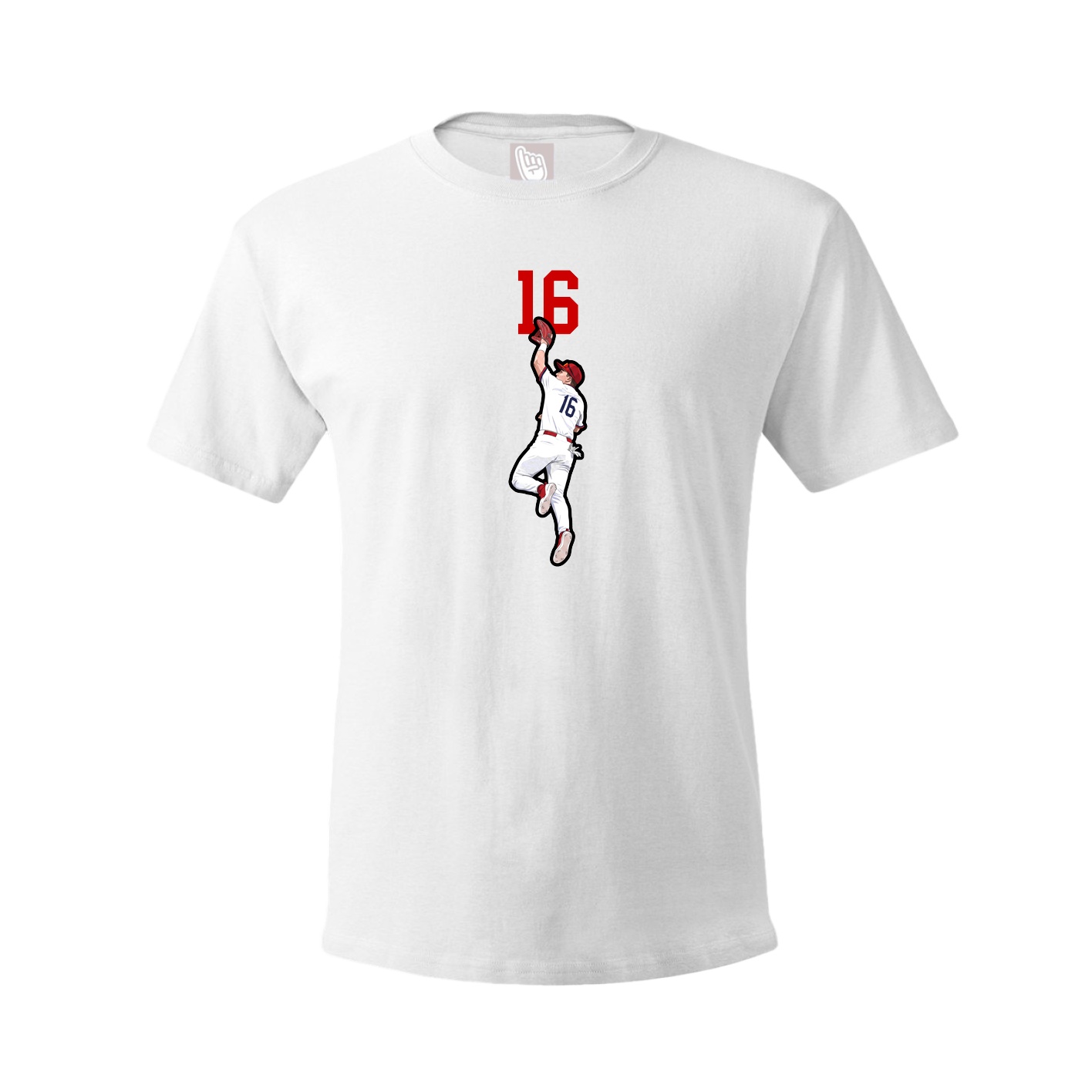 Tee — Number Top in White