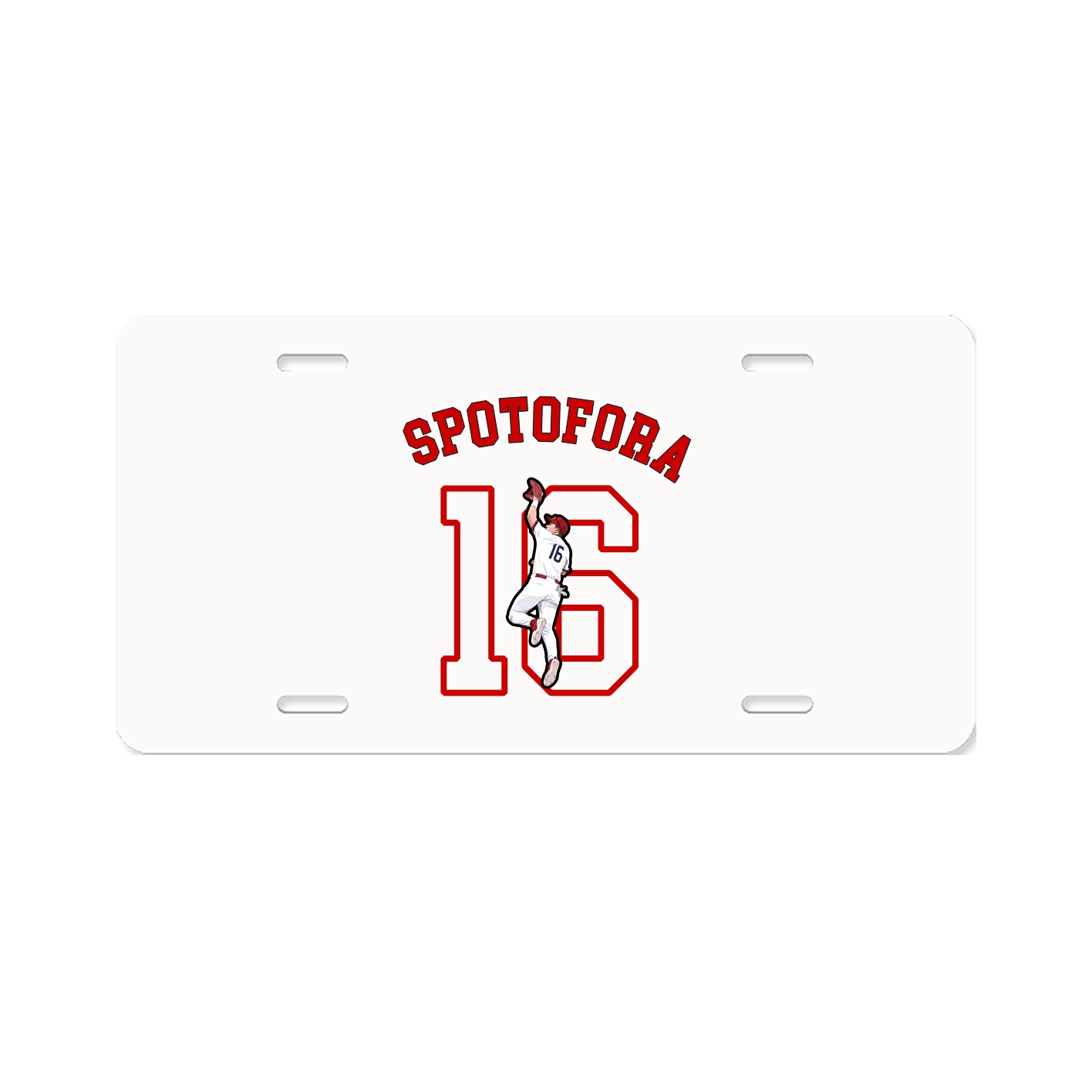 License Plate — Shirsey Arch in Classic