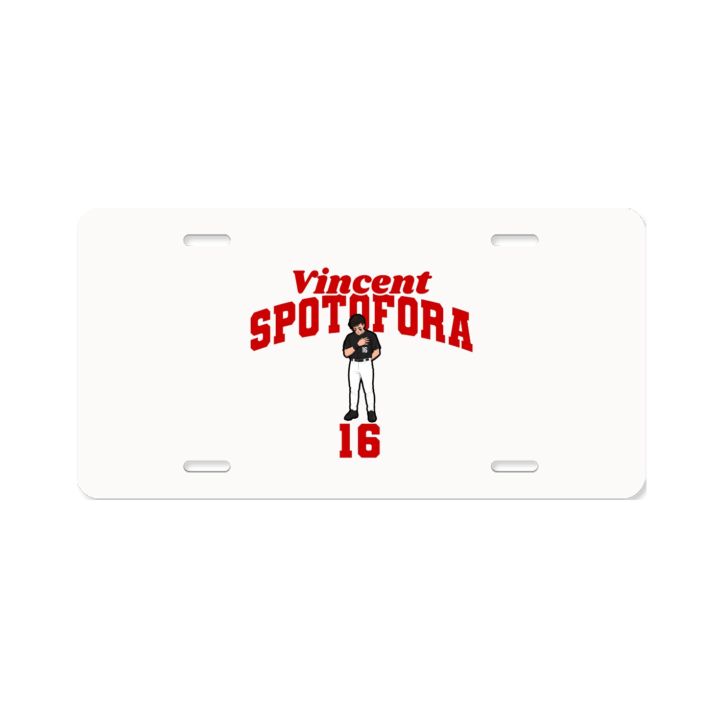 License Plate — Signature Arch in Classic