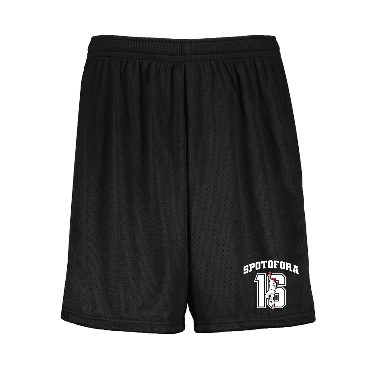 Shorts — Number in Black
