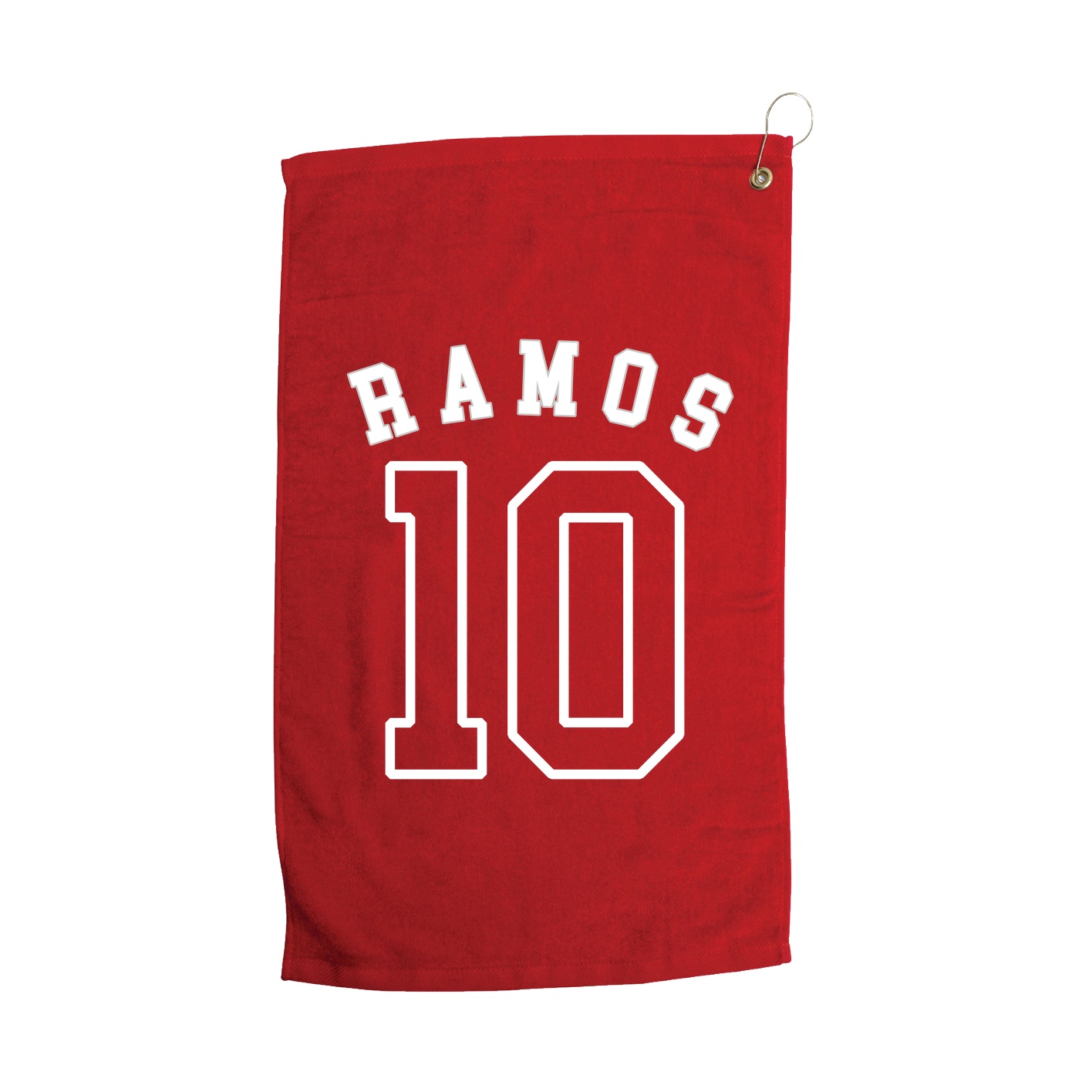 Golf Towel — Shirsey Arch in Red