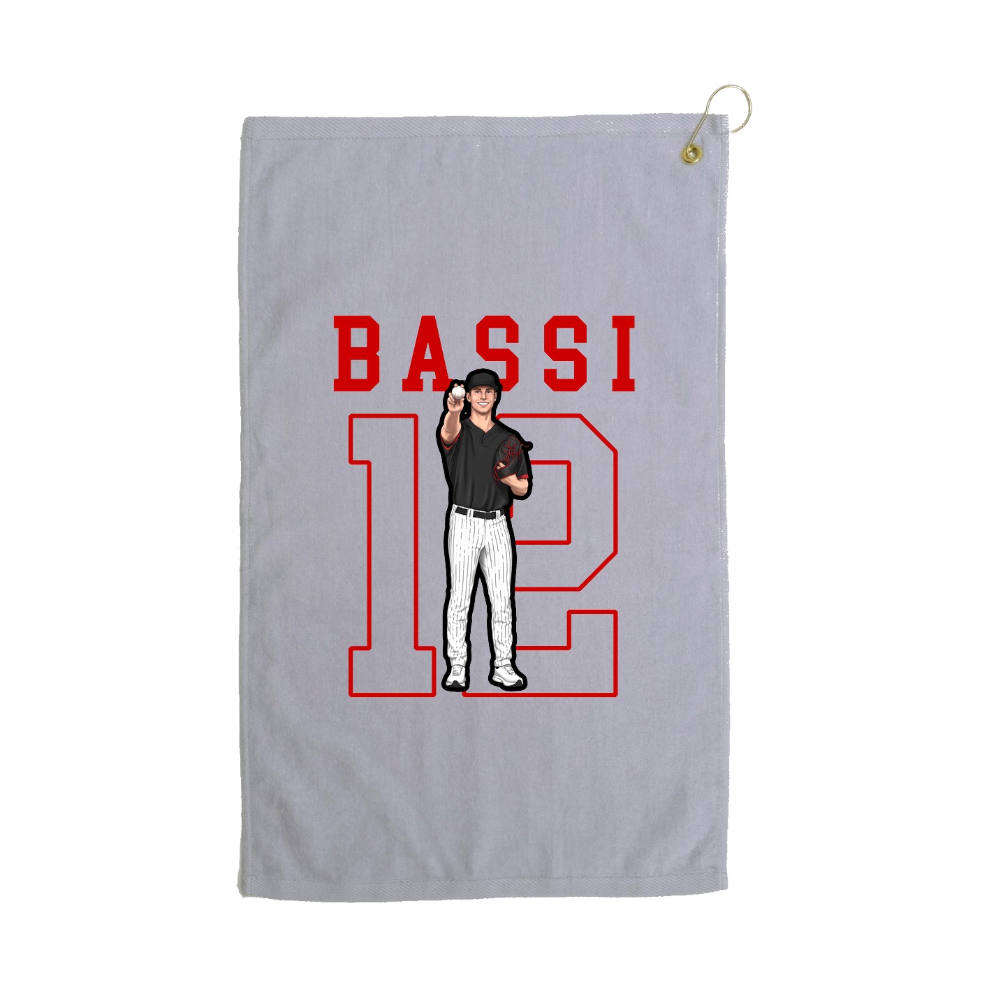 Golf Towel — Shirsey in Grey