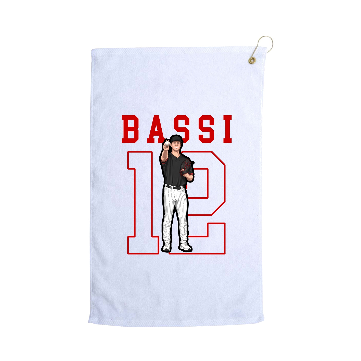 Terry Velour Golf Towel