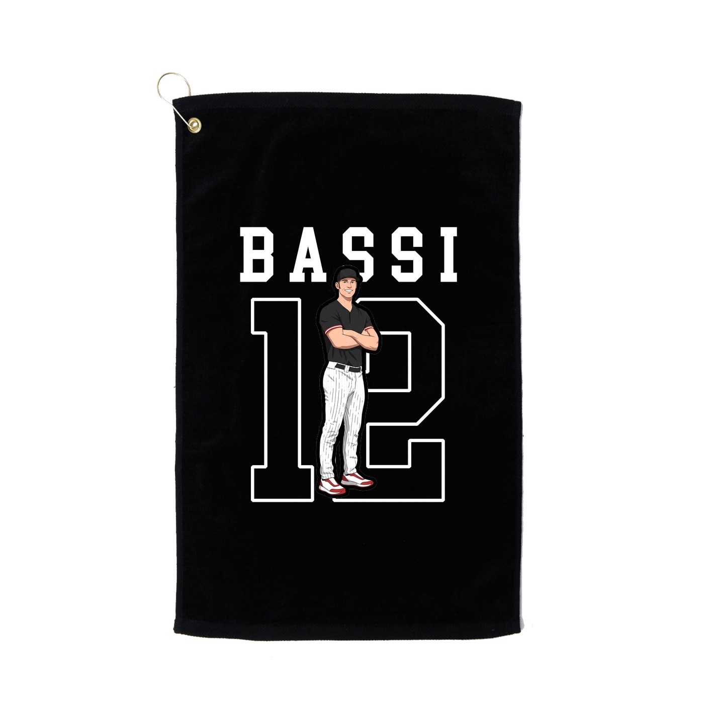 Golf Towel — Shirsey in Black