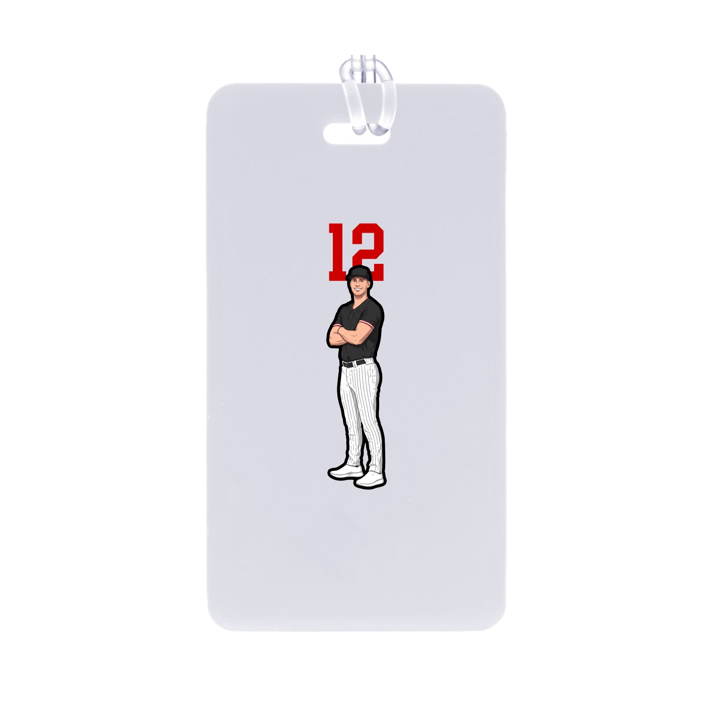 Bag Tag — Number Top in Classic