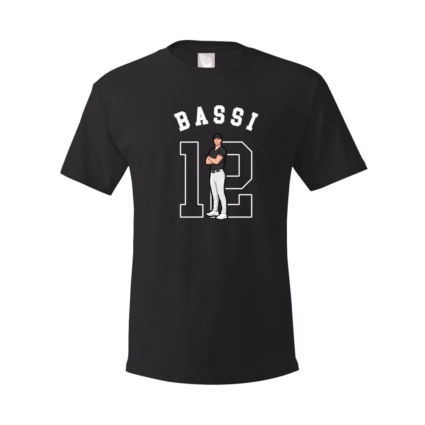 Youth Tee — Shirsey Arch in Black