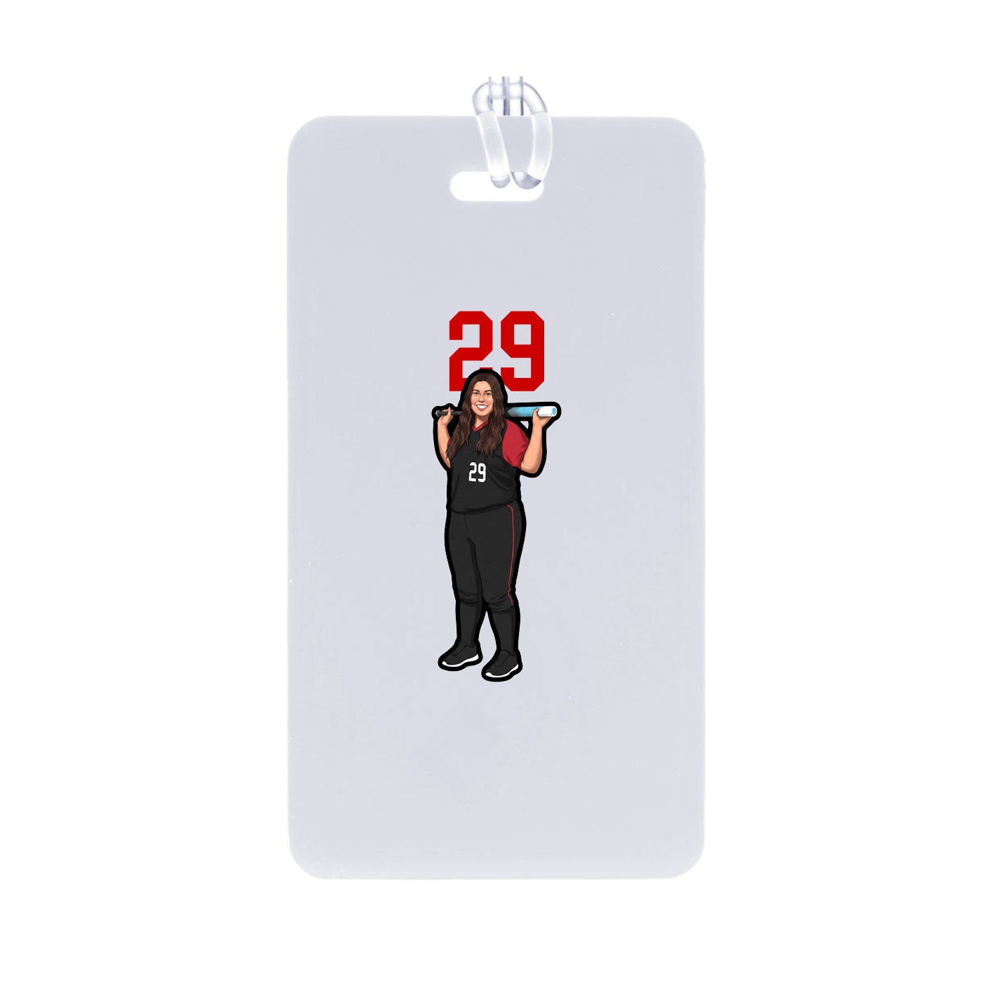 Bag Tag — Number Top in Classic