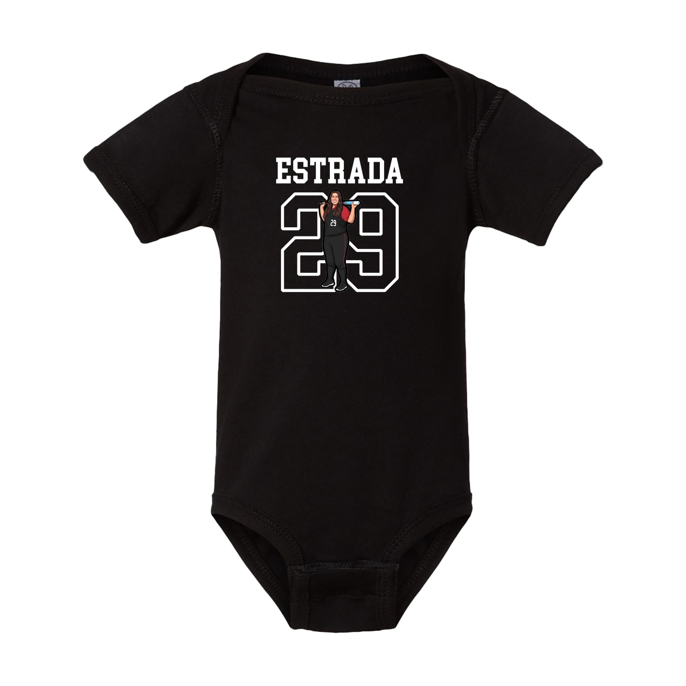 Baby Onesie — Shirsey in Black