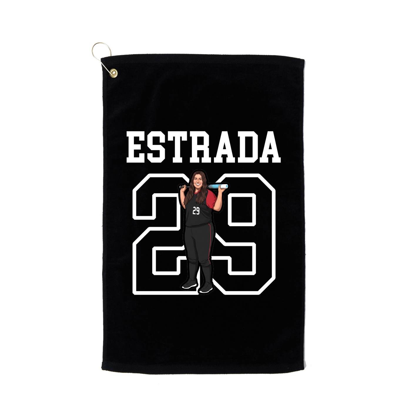 Golf Towel — Shirsey in Black