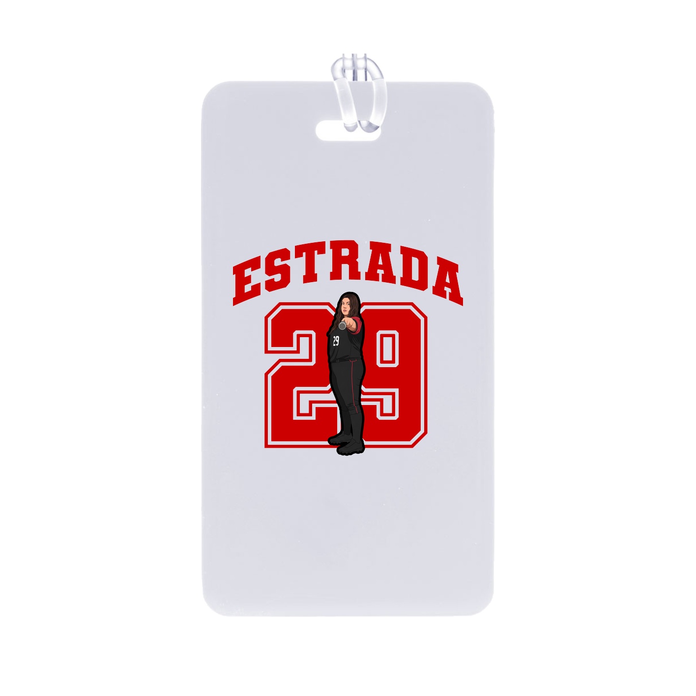 Bag Tag — Number in Classic