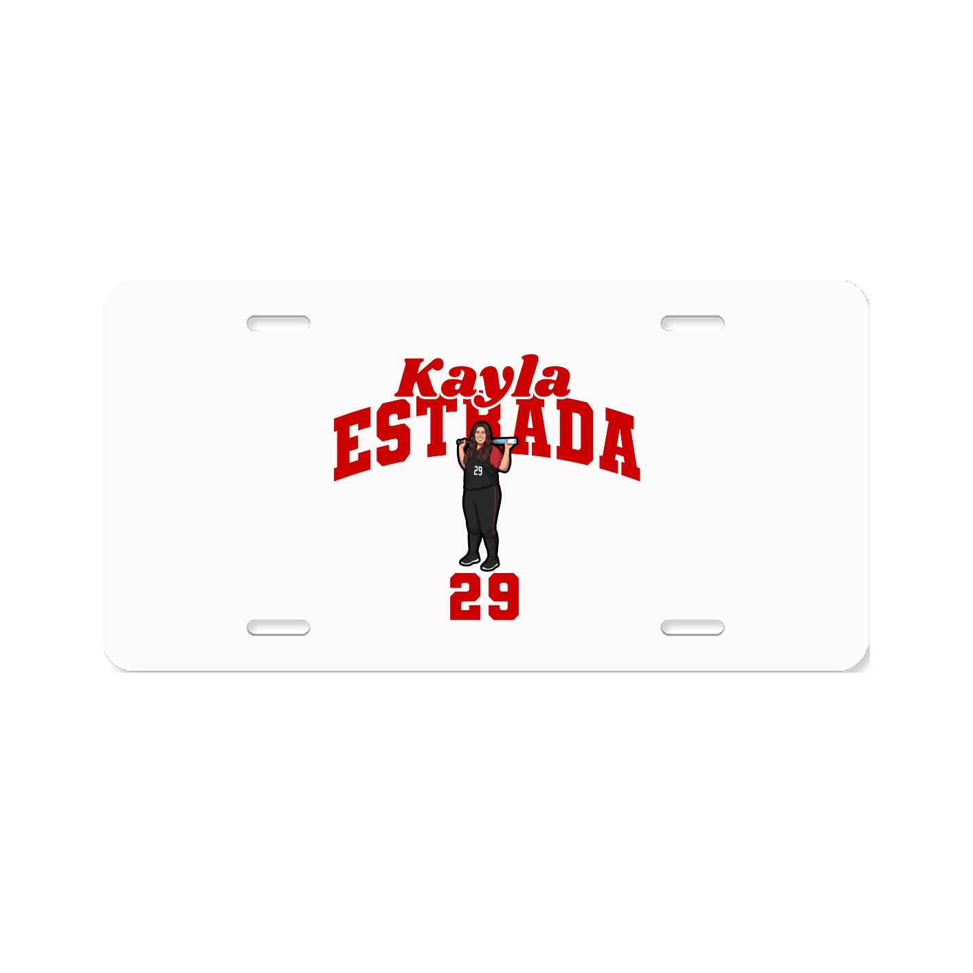License Plate — Signature Arch in Classic