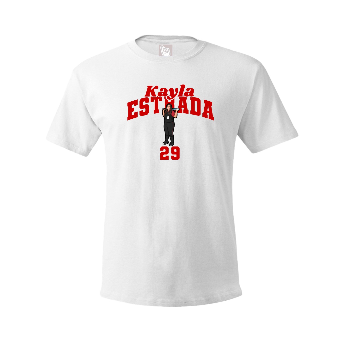 Tee — Signature Arch in White