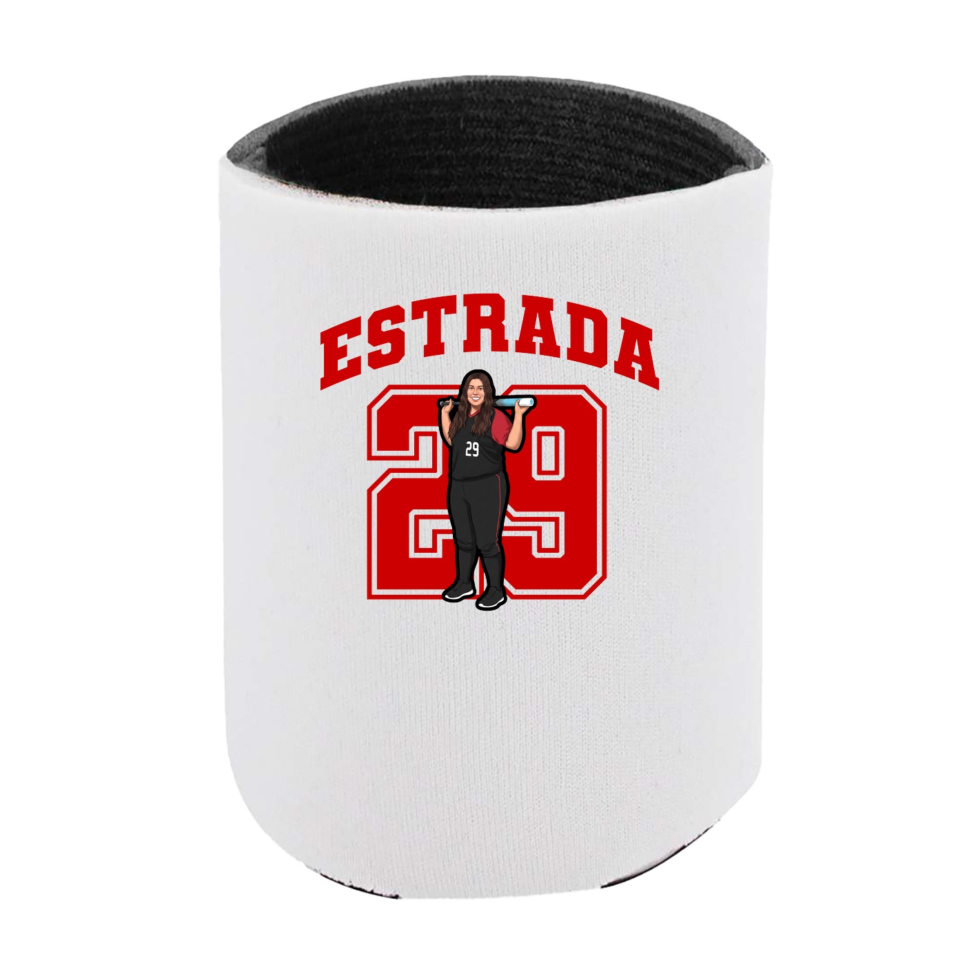Can Holder — Number in White