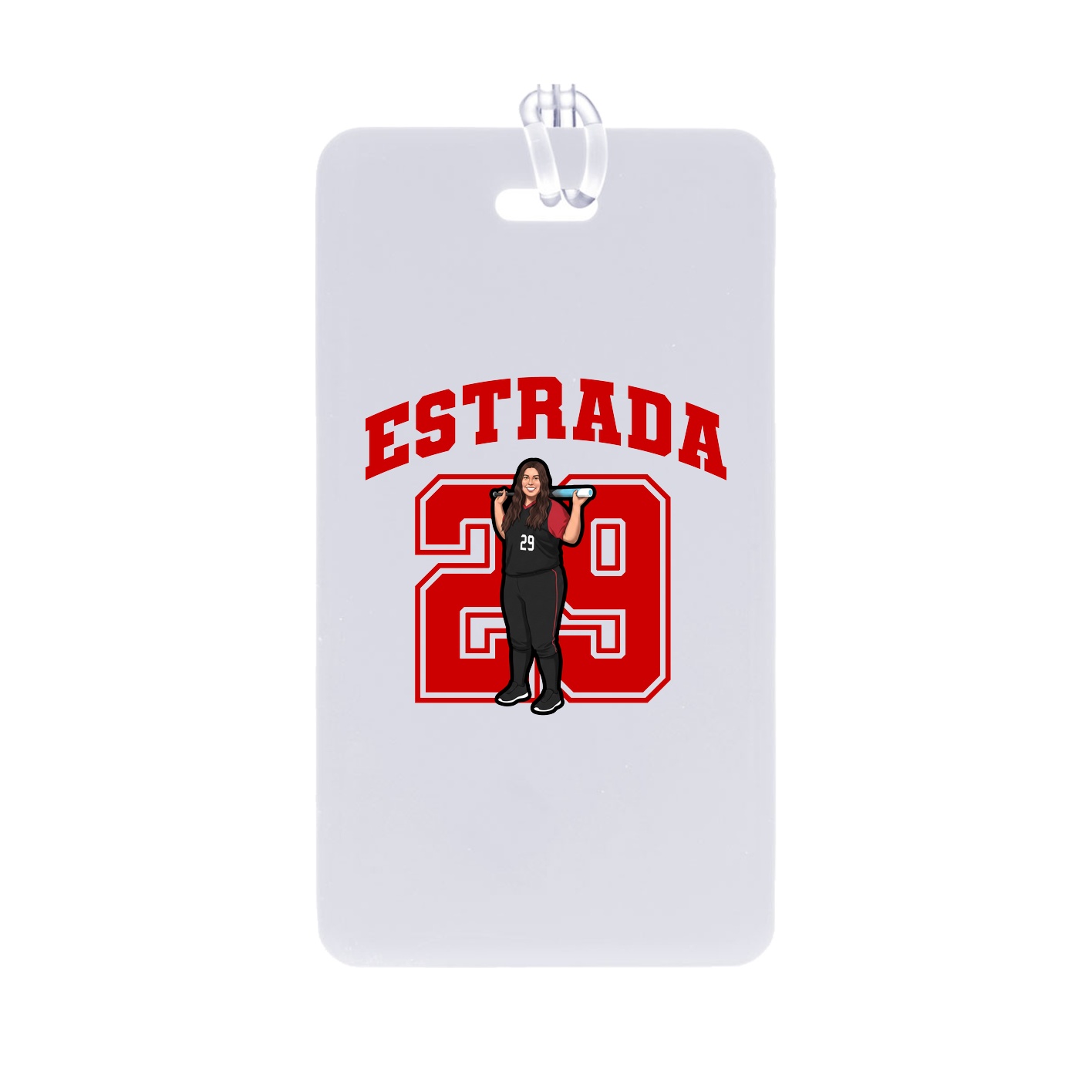 Bag Tag — Number in Classic