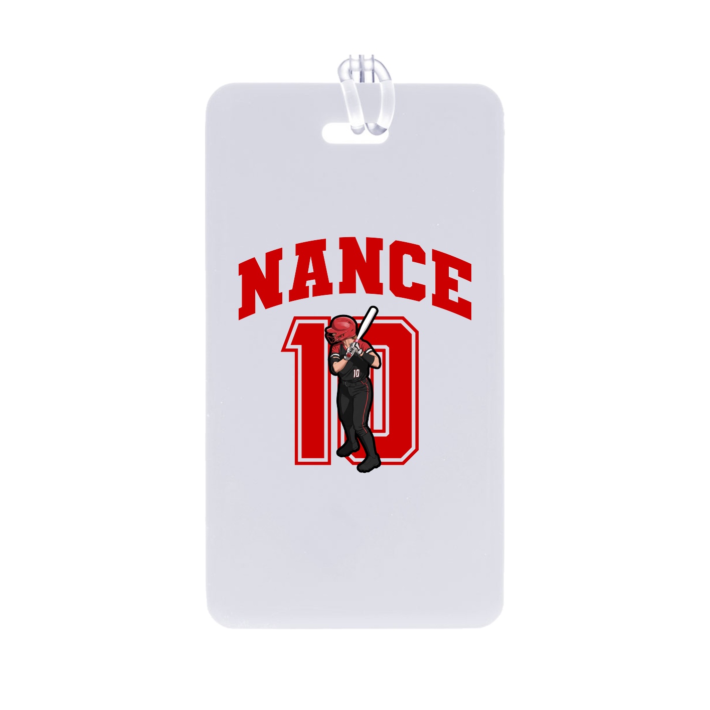 Bag Tag — Number in Classic