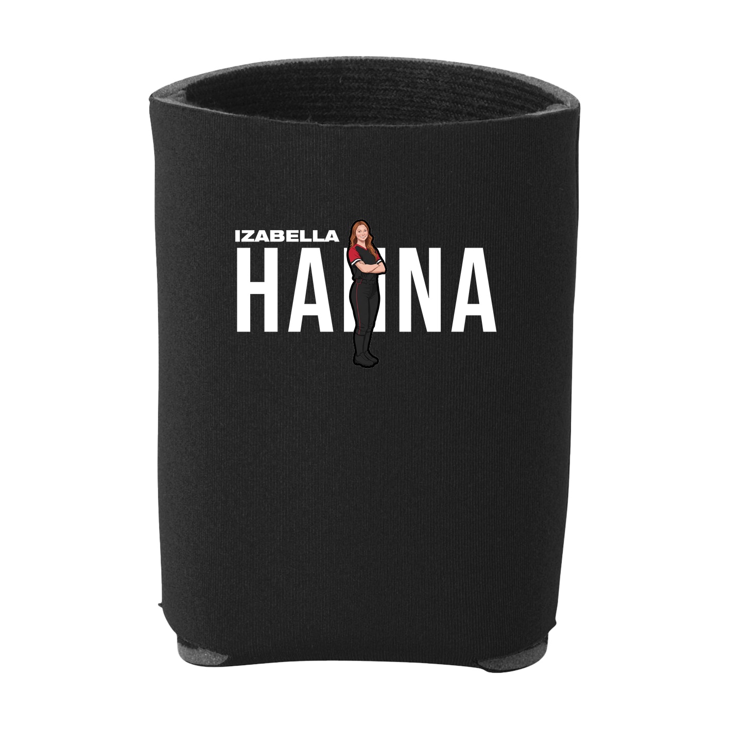 Can Holder — Player Name in Black