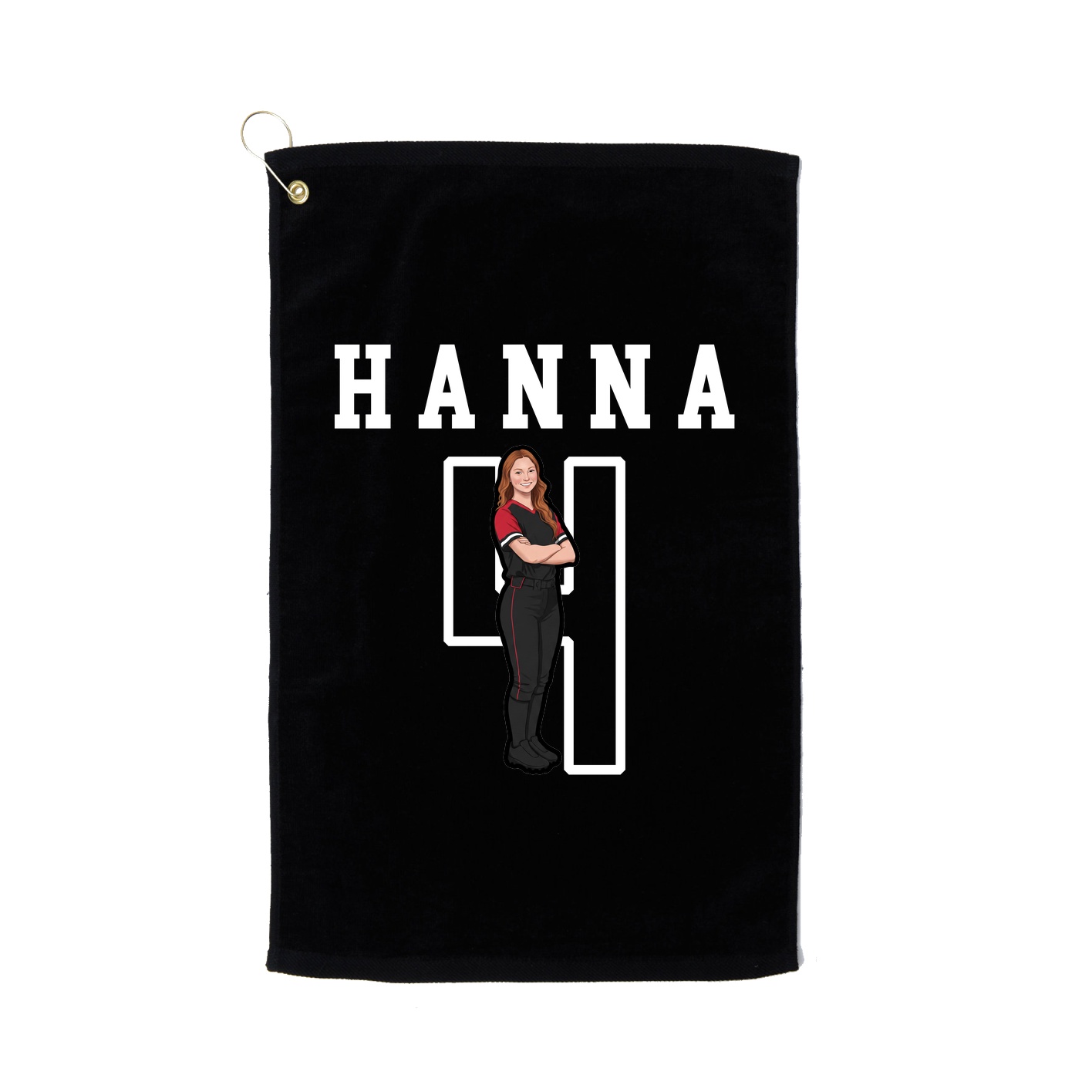 Golf Towel — Shirsey in Black