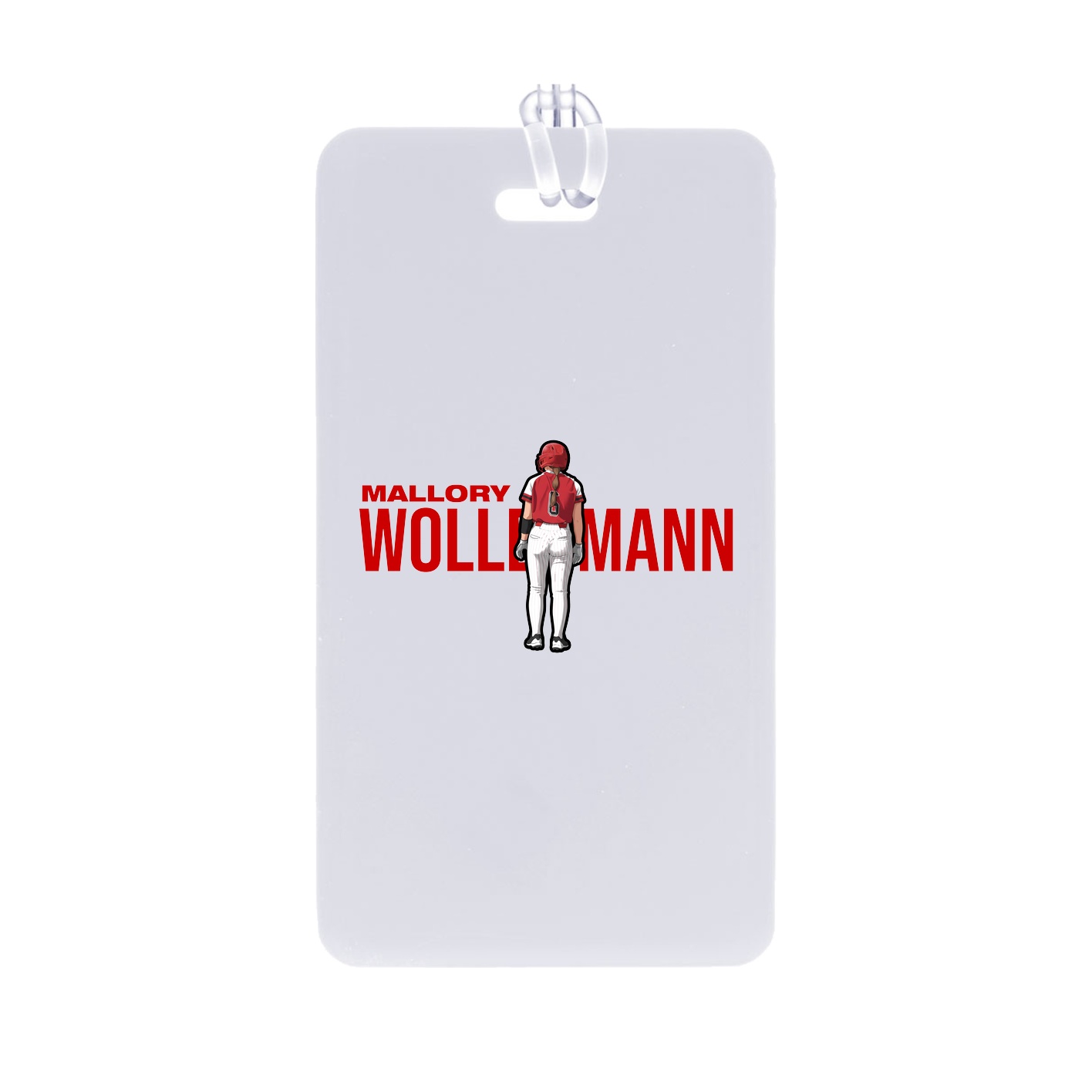 Bag Tag — Player Name in Classic