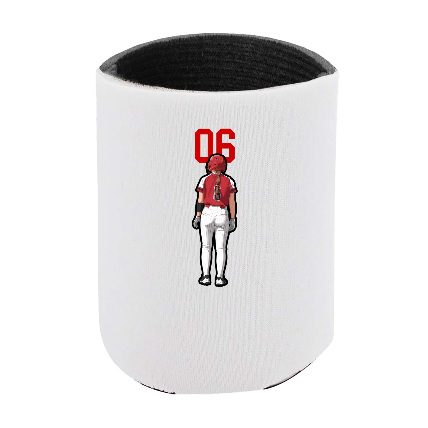 Can Holder — Number Top in White