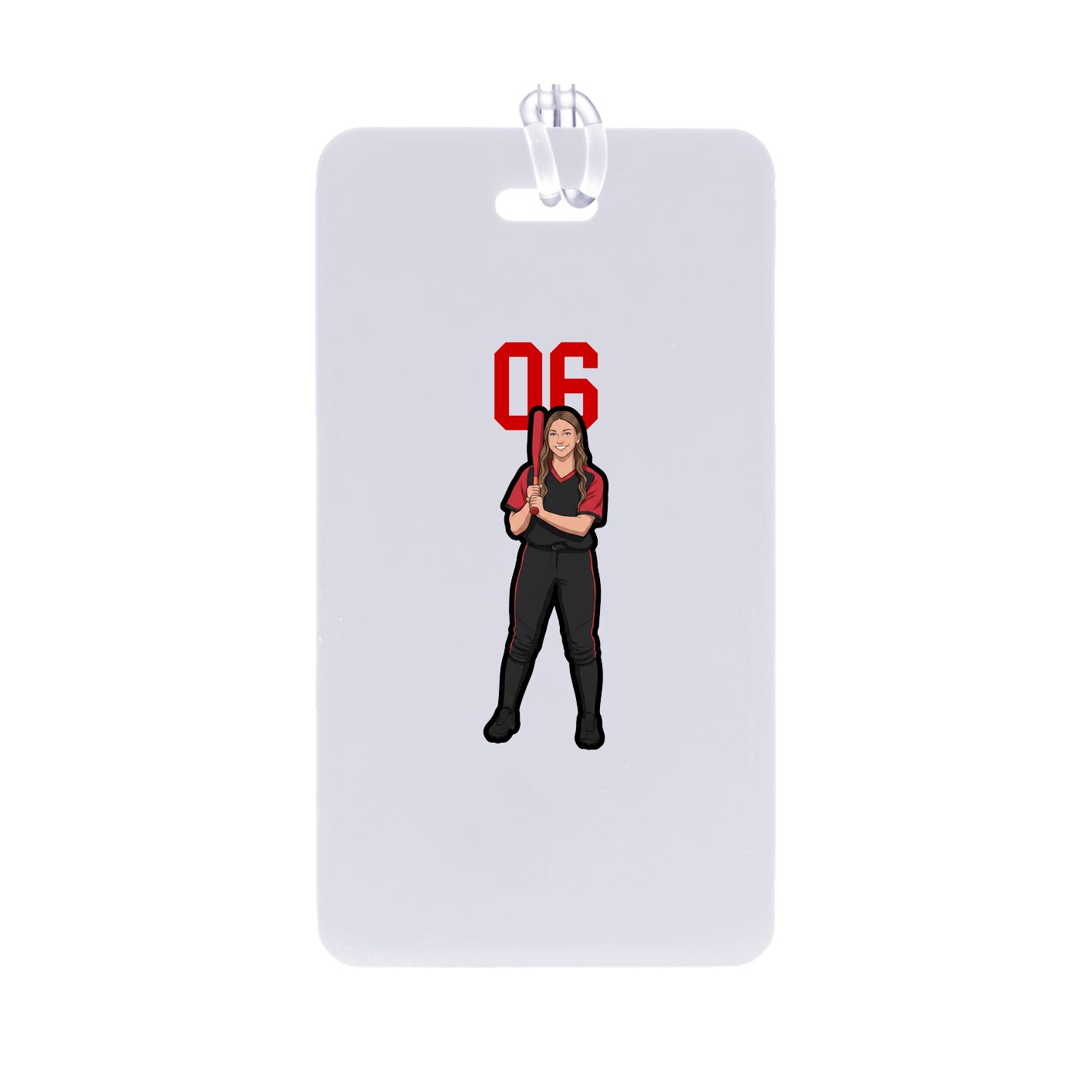 Bag Tag — Number Top in Classic