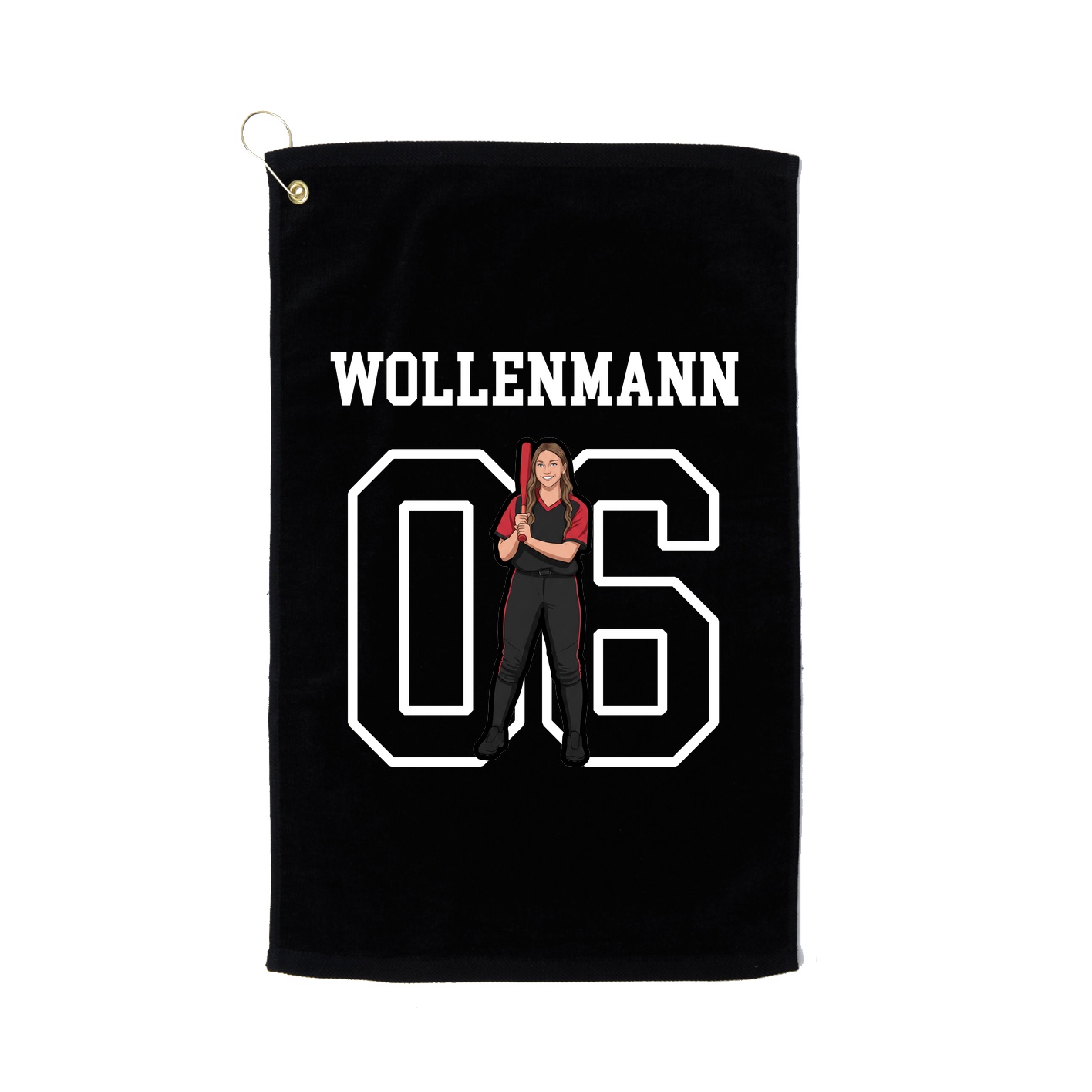 Golf Towel — Shirsey in Black