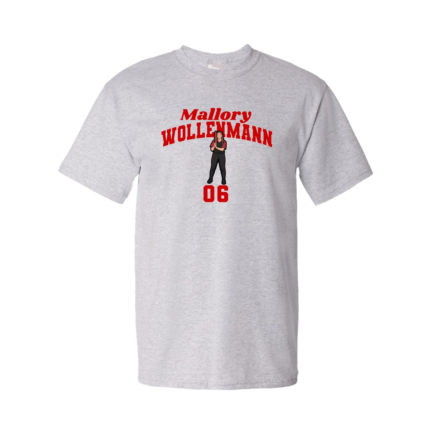 Youth Tee — Signature Arch in Grey